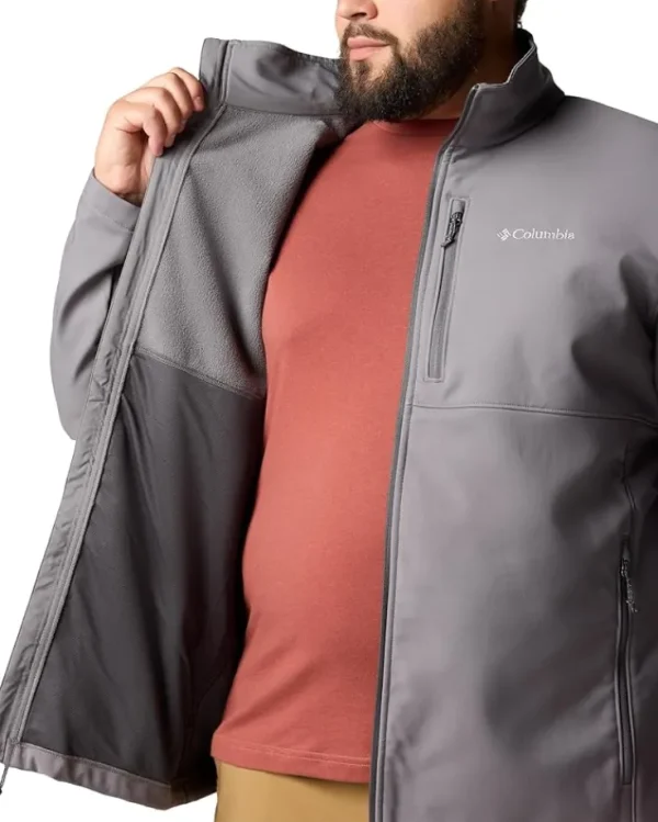 Columbia Big & Tall<Big & Tall Ascender™ Softshell Jacket City Grey