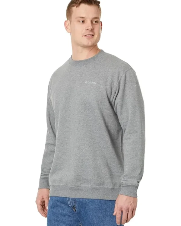 Columbia Big & Tall<Big & Tall Hart Mountain™ II Crew Charcoal Heather