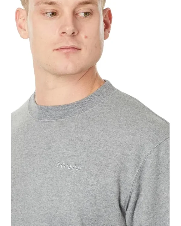Columbia Big & Tall<Big & Tall Hart Mountain™ II Crew Charcoal Heather