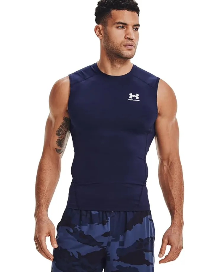 big_amp_tall_heatgear_arm_0-1.webp Under Armour Activewear | Shirts & Tops<Big & Tall Heatgear Armour Comp Sleeveless Carbon Heather/Black