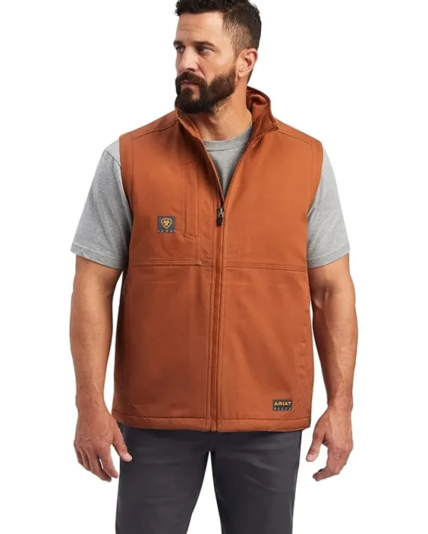 Ariat Big & Tall<Big & Tall Rebar DuraCanvas Vest Copper