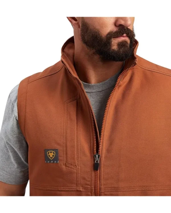 Ariat Big & Tall<Big & Tall Rebar DuraCanvas Vest Copper