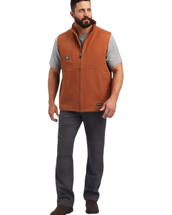Ariat Big & Tall<Big & Tall Rebar DuraCanvas Vest Copper