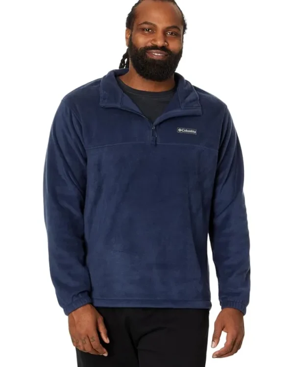 Columbia Big & Tall<Big & Tall Steens Mountain™ 1/2 Zip Black