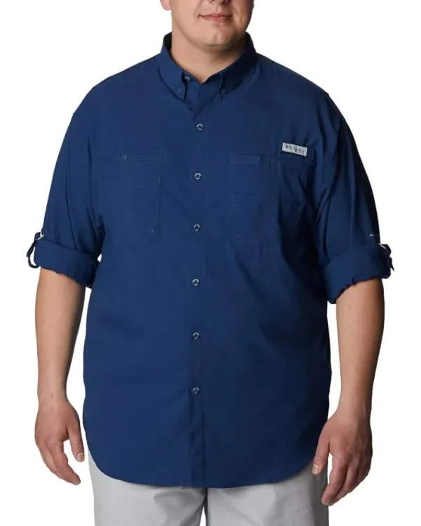 Columbia Big & Tall<Big & Tall Tamiami™ II L/S Black