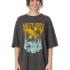 Salty Crew Shirts & Tops<Big Wave Cover Up Tee Charcoal