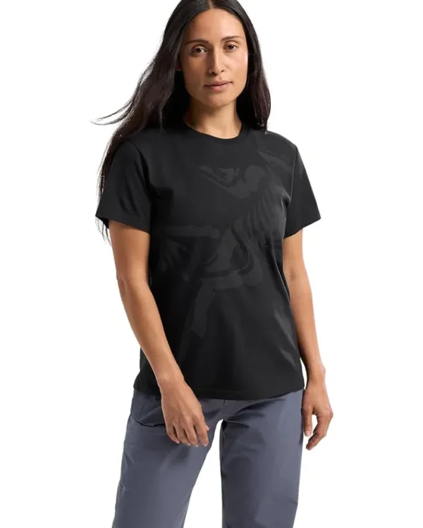 Arc'teryx Shirts & Tops<Bird Cotton Short Sleeve T-Shirt Black