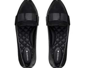 Birdies Flats<Blackbird Leather Flat Licorice