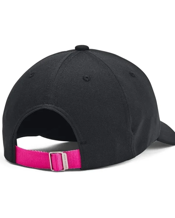 Under Armour Hats<Blitzing Hat Adjustable (Little Kids/Big Kids) Black/Rebel Pink