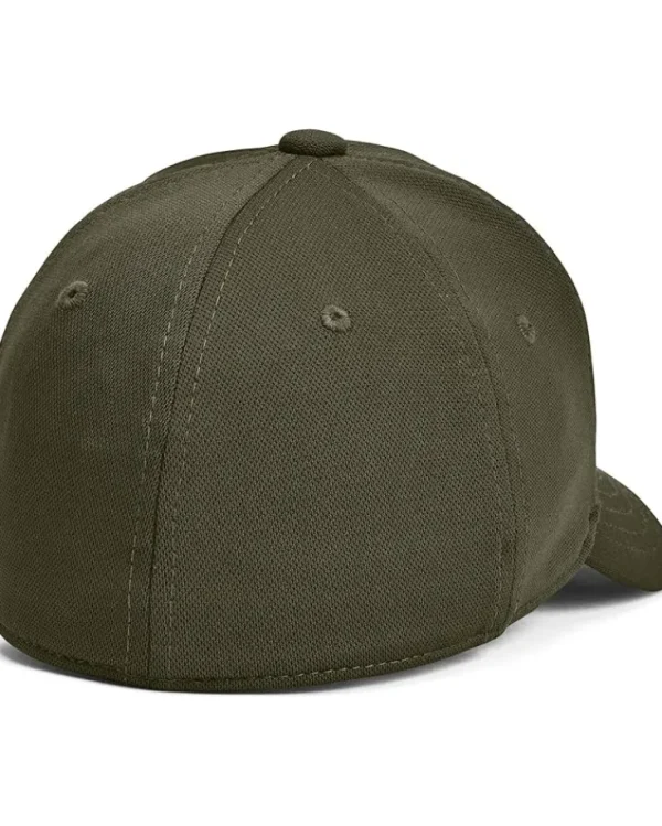 Under Armour Hats<Blitzing Hat (Little Kids/Big Kids) Marine OD Green/Black
