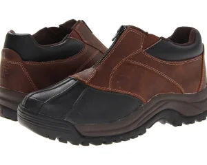 Propet Adaptive<Blizzard Ankle Zip Brown/Black