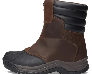 Propet Adaptive<Blizzard Tall Zip Brown/Black