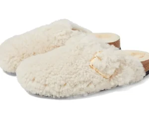 Birkenstock Clogs | Mules<Boston Big Buckle Teddy Eggshell