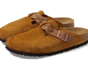Birkenstock Mules<Boston Braid - Suede Mink