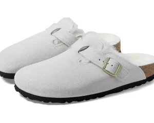 Birkenstock Adaptive | Clogs<Boston Shearling Antique White/Antique White