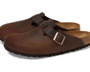 Birkenstock Comfort | Adaptive<Boston Soft Footbed - Oiled Leather (Unisex) Habana Oiled Leather