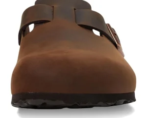 Birkenstock Comfort | Adaptive<Boston Soft Footbed - Oiled Leather (Unisex) Habana Oiled Leather