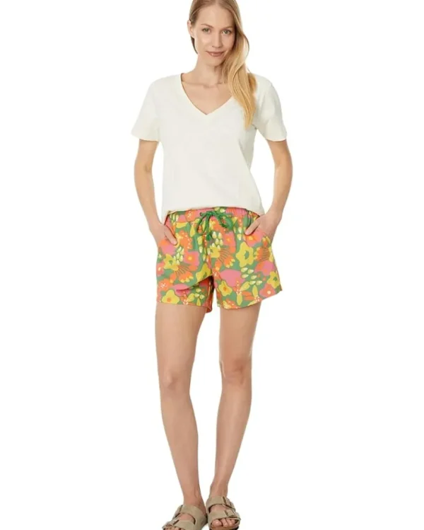 Toad&Co Shorts<Boundless Shorts Matcha Abstract Print