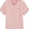 Vineyard Vines Kids Shirts & Tops<Boys Printed Short Sleeves Shirt (Little Kid) Tiny Floral - Cayman