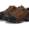 KEEN Utility Work & Safety Sneakers | Work Shoes<Braddock Low Soft Toe Cascade Brown/Orange Ochre