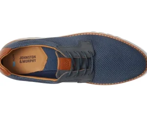 Johnston & Murphy Wide<Braydon Knit Plain Toe Navy Knit