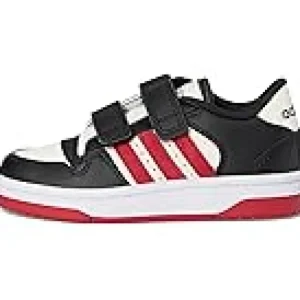 adidas Kids Sneakers | Sneakers<Break Start Elastic Lace Basketball Shoes (Little Kid) Black/Team Power Red/White