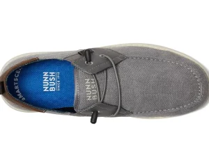 Nunn Bush Adaptive | Loafers<Brewski Moc Toe Slip-on with Elastic Bungee Gray