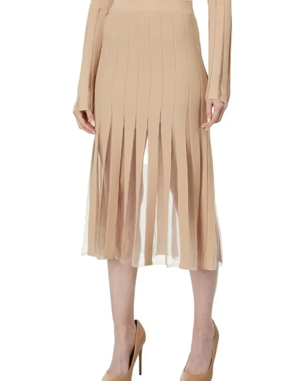 en saison Skirts<Brianna Midi Skirt Cream