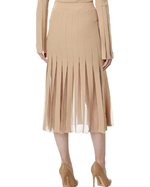 en saison Skirts<Brianna Midi Skirt Cream