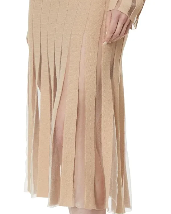 en saison Skirts<Brianna Midi Skirt Cream