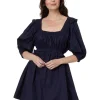 en saison Dresses<Brigitta Mini Dress Navy