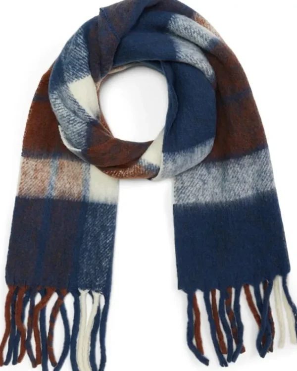Madewell Scarves<Brushed Wool Scarf Classic Indigo
