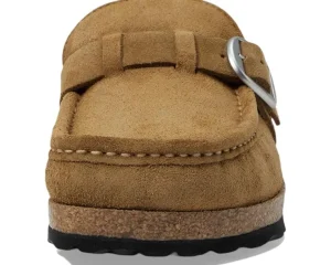 Birkenstock Adaptive | Mules<Buckley Shearling - Suede Tea/Natural Suede/Shearling