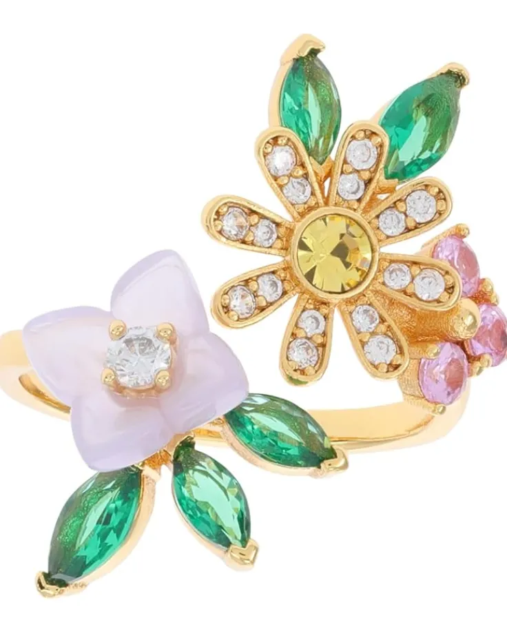 bursting_blooms_wrap_ring_0.webp Kate Spade New York Jewelry<Bursting Blooms Wrap Ring Multi