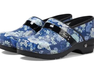 Sanita Clogs<Butterfly Melody Blue