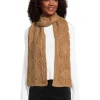 UGG Scarves<Cable Scarf Black