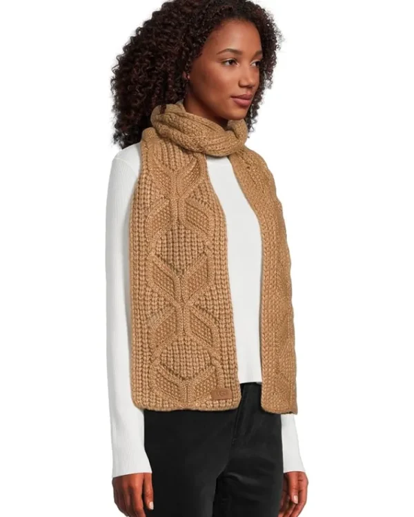 UGG Scarves<Cable Scarf Black