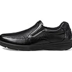 Nunn Bush Loafers<Cam Moc Toe Slip-On Black Tumbled Leather