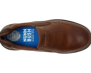 Nunn Bush Adaptive<Cam Moc Toe Slip-On Brown Crazy Horse
