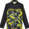 Spyder Kids Shirts & Tops<Camo 1/2 Zip Top (Big Kid) Acid Yellow