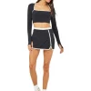 L*Space Skirts<Campbell Skort Black/Cream