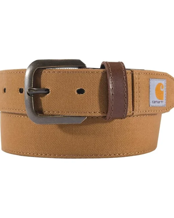 Carhartt Belts | Belts<Canvas Duck Belt Carhartt Brown