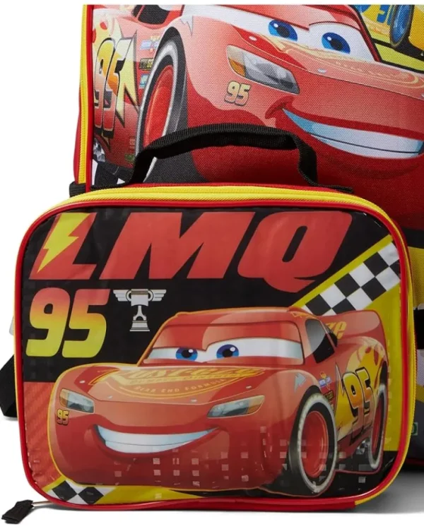 BIOWORLD Kids Backpacks<Cars Backpack Set (Little Kid/Big Kid) Red