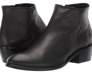 Frye Boots & Booties<Carson Piping Bootie Black Soft Full Grain