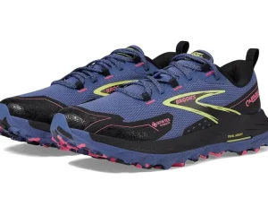 Brooks Sneakers & Athletic<Cascadia 18 GTX Grey Blue/Black/Pink