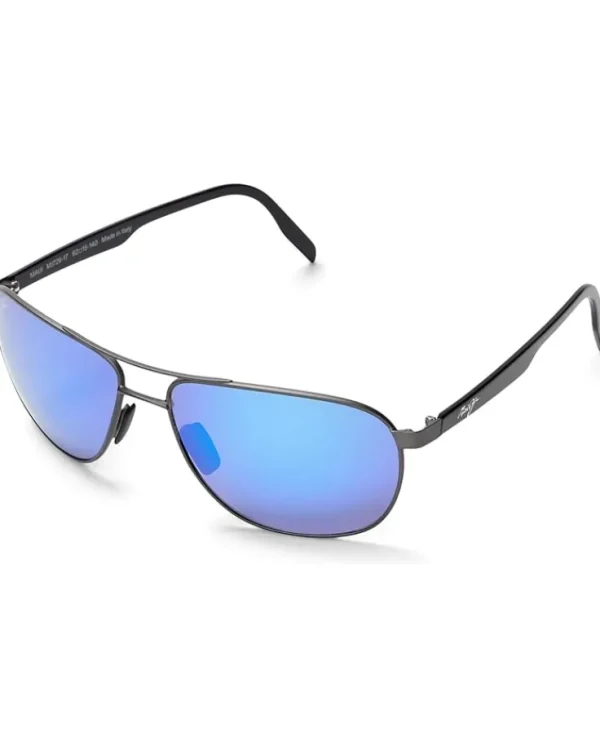 Maui Jim Sunglasses & Eyewear | Sunglasses<Castles Matte Black Varnish w/D Havana