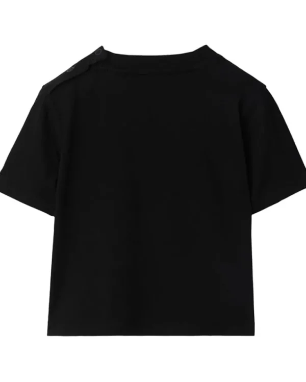 Burberry Kids Shirts & Tops<Cedar EKD Label T-Shirt (Infant/Toddler) Black