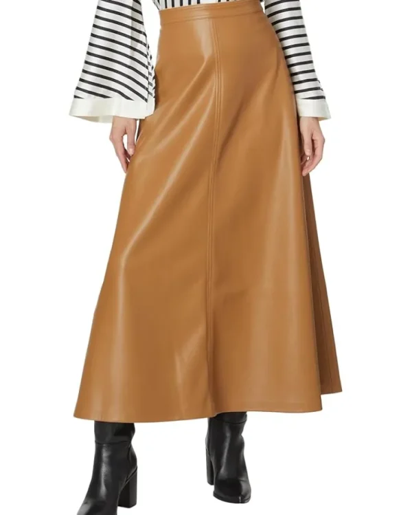 Vince Camuto Skirts<Center Seam Maxi Skirt With Tops Desert Camel