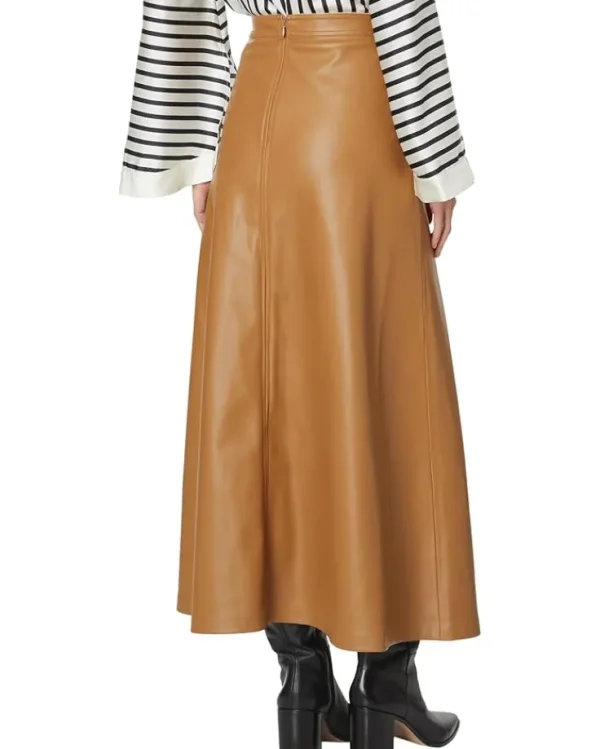 Vince Camuto Skirts<Center Seam Maxi Skirt With Tops Desert Camel