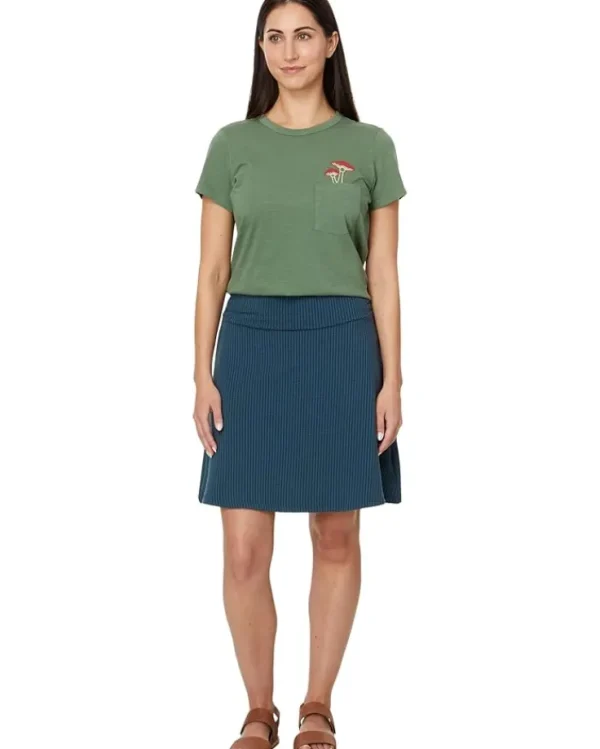 Toad&Co Skirts<Chaka Skirt Midnight Texture